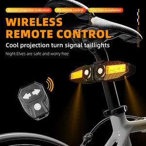 多機能自転車ターンテールライト自転車ワイヤレスリモコンテールライト防水自転車ライト - Product Image 1