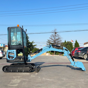 Mini Excavadora de Orugas con Motor CE EPA 5, 1.8 Toneladas, Hidráulica, para Granja, Mini Excavadora Todoterreno para Trabajos de Tierra, Pequeña Excavadora en Venta - Product Image 2