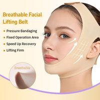 Masque liftant V-Line direct usine, faible MOQ, bande amincissante menton et joues, anti-rides, lifting facial, compression pour le sommeil