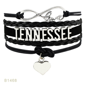 Florida Michigan Minnesota Texas Ohio Illinois Georgia Kentucky Tennessee Carolina del Norte California Is My Home State Pulsera - Product Image 4