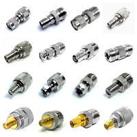 Adaptador de conector RF UHF SO239 PL259 de fábrica a SMA BNC TNC N F N Tipo de enchufe macho Adaptador de conector hembra Conectores coaxiales RF