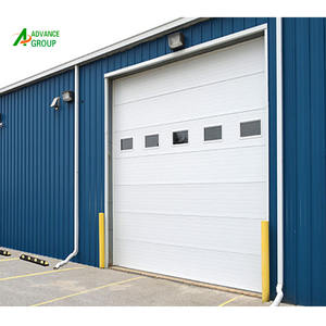 Portes sectionnelles commerciales isolées à levage vertical <span class=keywords><strong>Porte</strong></span> et quai de chargement <span class=keywords><strong>Porte</strong></span> <span class=keywords><strong>sectionnelle</strong></span> <span class=keywords><strong>industrielle</strong></span> - Product Image 4