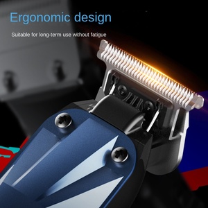 Juego de Cortapelos Eléctricos de Acero Inoxidable con Pantalla LED Digital, Recargables, Motor de Alta Velocidad de 1200-2000 mAh, Recortadora de Pelo - Product Image 2