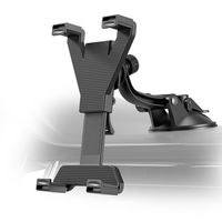 Support de téléphone portable OEM rotatif à 360° réglable, en ABS, anti-vibration, avec ventouse puissante, universel pour tableau de bord de voiture, tablette de 7 à 12 pouces