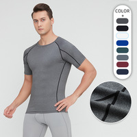 T-shirt de sport léger pour homme, idéal pour la course et la musculation