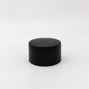 Bouchon à vis en plastique noir mat 22/400 à l'épreuve des enfants pour bouteilles en verre Boston de 4 oz, emballage cosmétique industriel - Product Image 1
