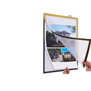 Cadre photo mural auto-adhésif en PVC Hookei, multi-tailles A3-A6, pour la maison et le magasin - Product Image 1