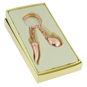Portachiavi a Forma di Coccinella Rosa, Elegante Accessorio per Chiavi dell'Auto - Product Image 3