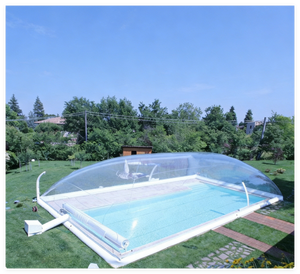 Couverture de <span class=keywords><strong>piscine</strong></span> gonflable transparente en PVC, étanche à l'air, pour la <span class=keywords><strong>protection</strong></span> des piscines en hiver - Product Image 1