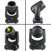 Leistungsstarker 200W LED Moving Head Beam Scheinwerfer mit Dynamischem Doppel-Halo-Effekt, DMX512-Steuerung, Professionelle Bühnenbeleuchtung