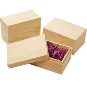 Rectangular <b>Pine</b> Wood Keepsake <b>Box</b> With Glass Lid Elegant Storage For Jewelry Memorabilia And Decorative Display - Product Image 5