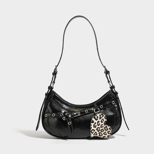 Sac bandoulière tendance et audacieux <span class=keywords><strong>de</strong></span> style américain pour femme, nouvelle collection 2026, sac à main polyvalent haut <span class=keywords><strong>de</strong></span> gamme avec fermeture éclair unique en polyester - Product Image 3