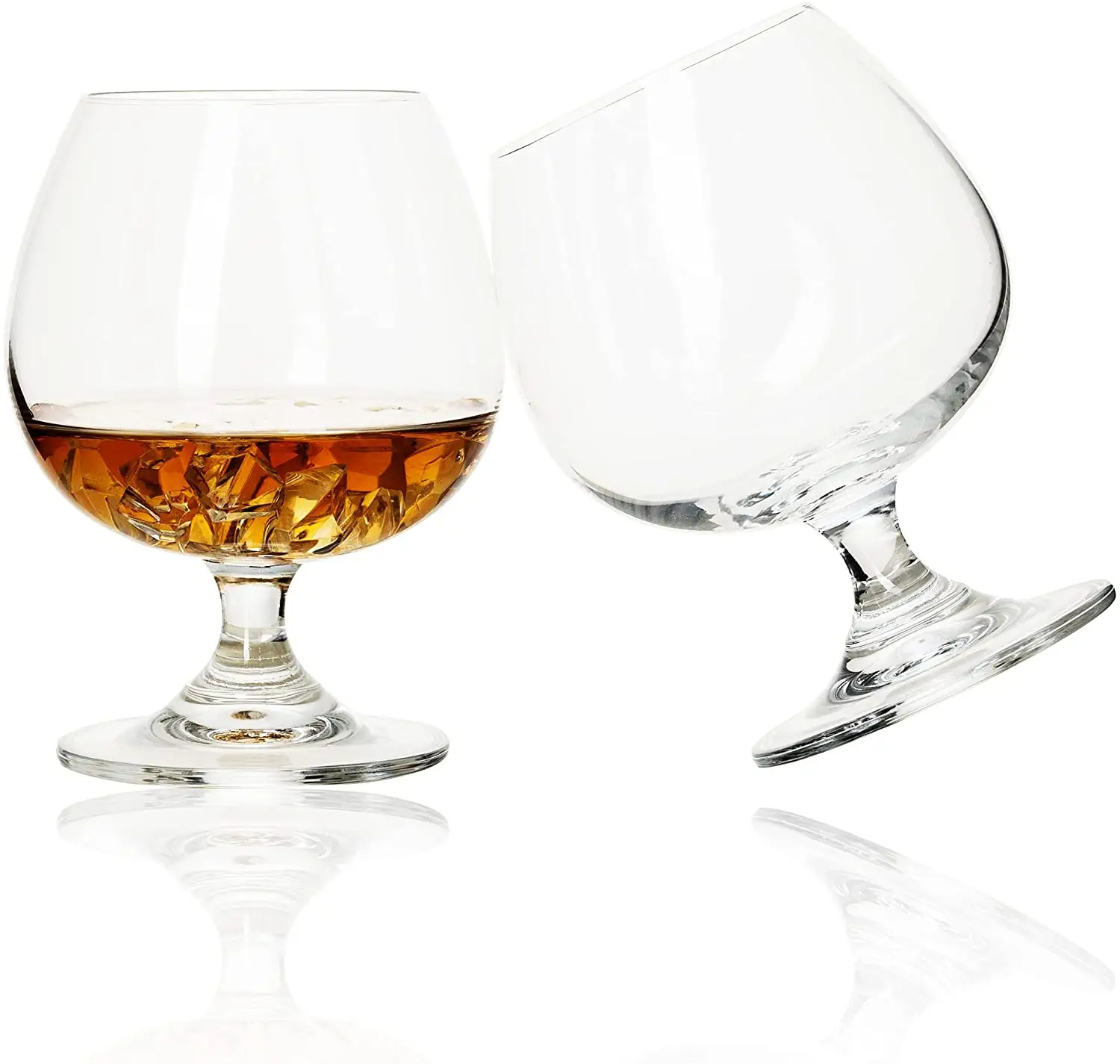 Jelas Kecil Kristal Cognac Minum Bir Mencicipi Brandy Snifters Gelas Pendek untuk Minuman Whiskey Bourbon Bir Susu