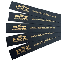 Papier de soie double face personnalisé avec logo, écologique, recyclable, enduit de kaolinite, 80g/m², haute luminosité, pour échantillons cosmétiques et parfums