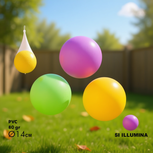 <b>Bright</b> Color <b>Ball</b> 80g 14cm Light Up Toy - Product Image 3