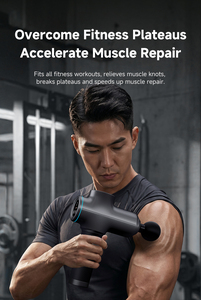 Pistola de Masaje Profesional de Alta Potencia 35kgf, Vibración Intensa, Masajeador de Tejido Profundo con Impulsos para Fascia - Product Image 4