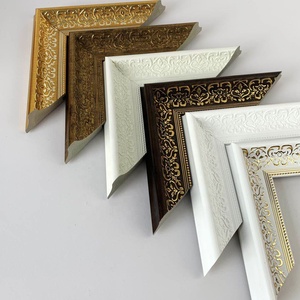 Mới đến cổ điển cổ điển Polystyrene khung ảnh đúc 2.5 inch PS hình ảnh khung hồ sơ Gậy đúc - Product Image 1