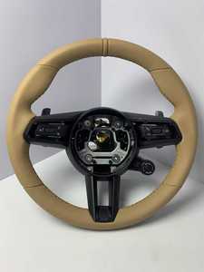 Volant en cuir personnalisé en usine pour Volan Porsche Cayenne, Lenkrad Panamera, <span class=keywords><strong>Taycan</strong></span>, Macan, 911, Volant Motors - Product Image 5