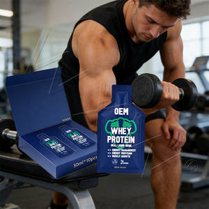 Integratore Pre-Allenamento ad Alta Intensità con Proteine Vegane Liquide Personalizzate a Basso Prezzo per lo Sviluppo Muscolare - Product Image 4