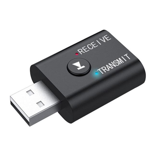 Wireless Audio Adapter Mini Stereo AUX RCA USB 3.5mm Jack USB 5.0 Transmitter Receiver For TV PC Car Kit