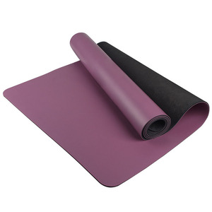Esterilla de <span class=keywords><strong>yoga</strong></span> PU cómoda y transpirable para clase de <span class=keywords><strong>yoga</strong></span> con color y tamaño personalizados - Product Image 3