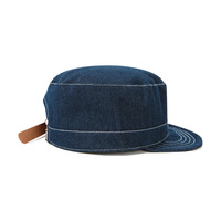 Casquette de baseball unisexe en denim vintage tendance |   Casquette de style coréen et japonais respirante et imperméable avec lettres, décontractée et tendance pour le quotidien