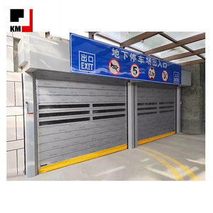 Porta a Spirale Automatica Isolata ad Alta Velocità, Barriera Termica, Porte Rapide ad Azione Veloce per Accesso a Magazzini Industriali - Product Image 3