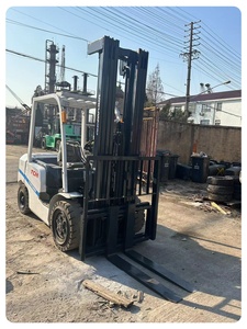 Montacargas Komatsu Usado en Japón, 3 Toneladas, 3 Mástiles, 6m de Altura, Diésel, Modelos FD30, FD25, FD50, en Venta - Product Image 6