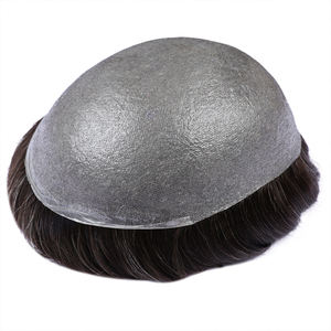 วิกผมผู้ชายแบบ V-loop ผลิตจากผมแท้ ดูเป็นธรรมชาติ บางเฉียบ สำหรับผู้ซื้อ 8 ราย - Product Image 5