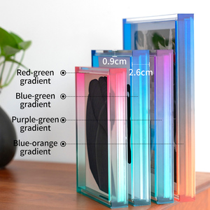 Bán buôn 4x6 Gradient Acrylic khung ảnh, tùy chỉnh Áp phích khung ảnh, Khung Ảnh và hiển thị khán đài - Product Image 2