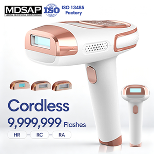 Épilateur IPL sans fil rechargeable personnalisé avec fonction de refroidissement, épilateur laser à <span class=keywords><strong>lumière</strong></span> <span class=keywords><strong>pulsée</strong></span> permanente - Product Image 1