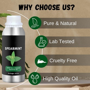 Huiles Essentielles Biologiques en Gros : Huile de Menthe Poivrée, Huile de Menthe Verte en Vrac pour Dentifrice, Aromathérapie, Huile de Menthe Verte de Qualité Alimentaire - Product Image 5