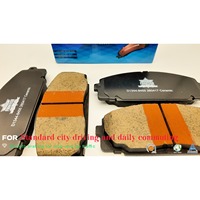 ODM Quick Fit Ceramic & Semi-Metal Front Pickup Auto Car Disc Brake Pad OE CH6350 untuk Wevan 205; 206 2012-2015 1.0l; 1.3l