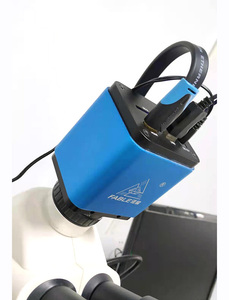 Microscope à gemmes trinoculaire de haute qualité Fable FGM-R1A-15T, caméra, objectif optique, machine d'évaluation des bijoux, numérique multifonction - Product Image 3