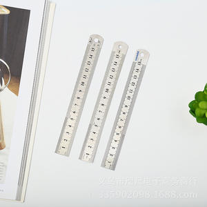 <span class=keywords><strong>Regla</strong></span> recta <span class=keywords><strong>de</strong></span> acero inoxidable <span class=keywords><strong>de</strong></span> 15 <span class=keywords><strong>cm</strong></span>, 20 <span class=keywords><strong>cm</strong></span> y <span class=keywords><strong>30</strong></span> <span class=keywords><strong>cm</strong></span> para estudiantes - Product Image 4