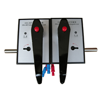 YONGCELE DSN-BMZ/DSN-BMY Serrure Électromagnétique Intérieure Type Poignée pour Armoire de Commutation, Verrou de Sécurité pour Porte d'Armoire