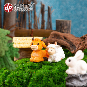 Figurine de canard miniature en résine pour la décoration de jardin, utilisation intérieure et extérieure - Product Image 5