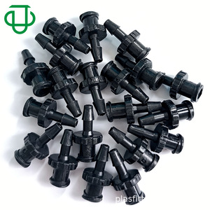 High Quality Black PP-Nylon Plastic Luer Female Connector External Thread Tightening Dispensing Ink Supply Equipment Accessories - Product Image 2