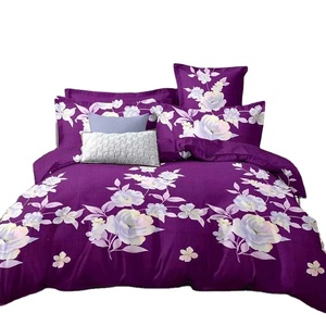 Cina produttore di natale fiori di 100% tessuto di cotone stampato puro stampa reattiva tessuto ricamato per lenzuolo - Product Image 1