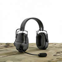 Casque tactique de communication de groupe sans fil à réduction active du bruit, réseau maillé un à plusieurs, directement de l'usine