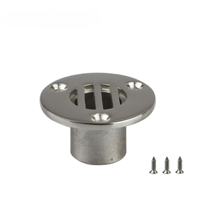 批发船用五金件 316 不锈钢 22MM/25MM 船舱排水孔甲板排水管 - Product Image 4