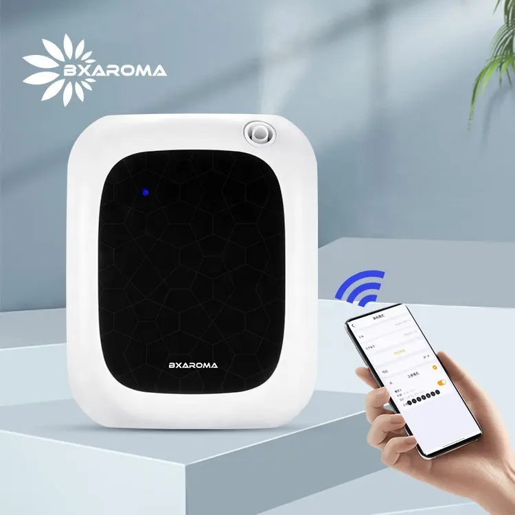 BxaromaトップセラーWifi200mlエアアロマフレグランス商用ポータブルディフューザー香りディフューザーマシン