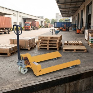 Transpaleta <span class=keywords><strong>Manual</strong></span> de Alta Calidad de 2000 kg, Carretilla Elevadora para el Transporte de Cargas Grandes, para el Manejo de Rollos de Papel - Product Image 2