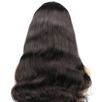 Colección de pelucas de pelo liso V-Part: Brasileño recto, negro natural y marrón, diseño en forma de U