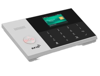Kit Sistem Alarm Keamanan Sensor Gerak PIR Bahan ABS Kontrol Aplikasi Smart Life Wi-Fi GSM Alarm Klakson