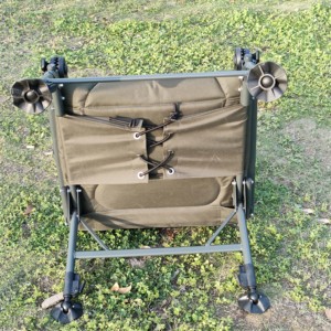 Chaise <span class=keywords><strong>de</strong></span> <span class=keywords><strong>pêche</strong></span> pliable légère et personnalisable pour la randonnée et la <span class=keywords><strong>pêche</strong></span>, chaise <span class=keywords><strong>de</strong></span> <span class=keywords><strong>pêche</strong></span> à la <span class=keywords><strong>carpe</strong></span> portable avec dossier pour l'extérieur - Product Image 4