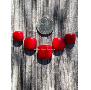 Elegante cojín rojo Rosarita Naja Set piedras preciosas sueltas para la fabricación de joyas anillos personalizados pendientes colgantes - Product Image 6