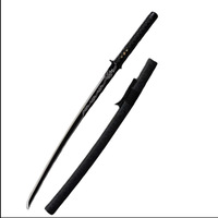 Étui de sabre Longquan Xiake Tang intégré, couteau de commando japonais style anime, sabres d'entraînement Jugyo courbés, ensemble de jouets d'entraînement
