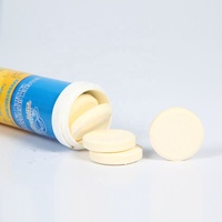 L'absorption élevée de comprimés effervescents de calcium d'OEM améliorent la densité osseuse avec le comprimé effervescent de vitamine D