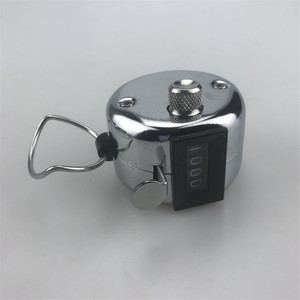 Handheld Metal Push Button Counter 101 Seven Segment Display Non Resettable For Counting - Product Image 3